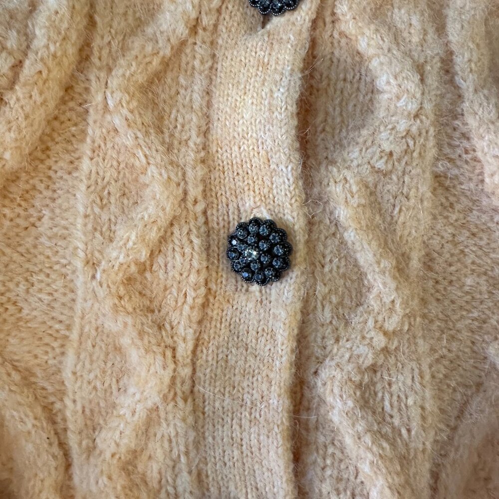 Zara Cardigan with Rhinestone Buttons - Picture 6 of 7